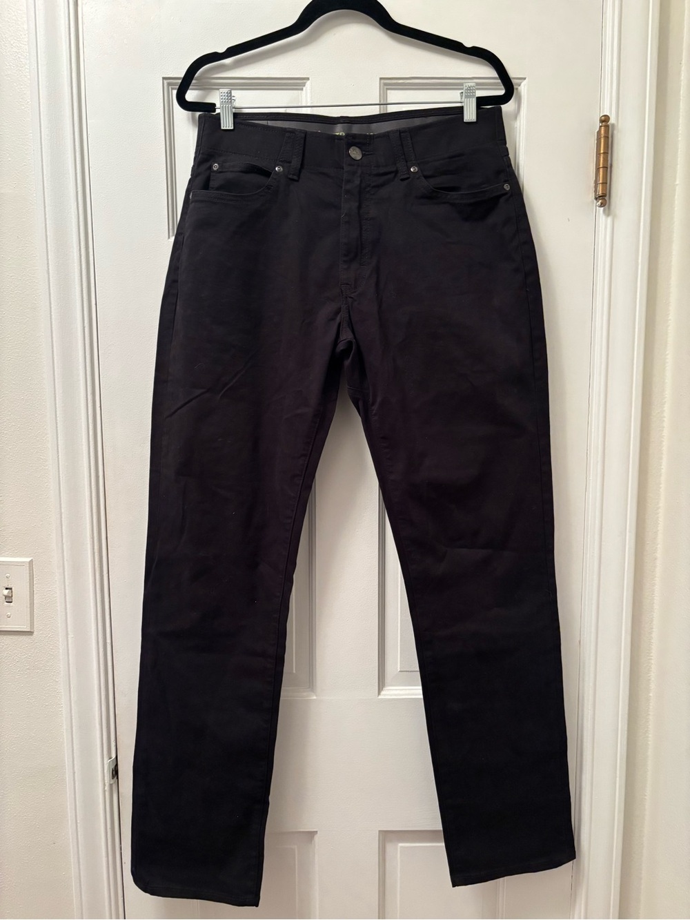 Men's Lee Black Jeans - Classic Straight Fit Athletic Fit